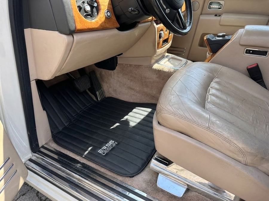 Tapis de voiture en cuir pour Rolls Royce Phantom Drophead