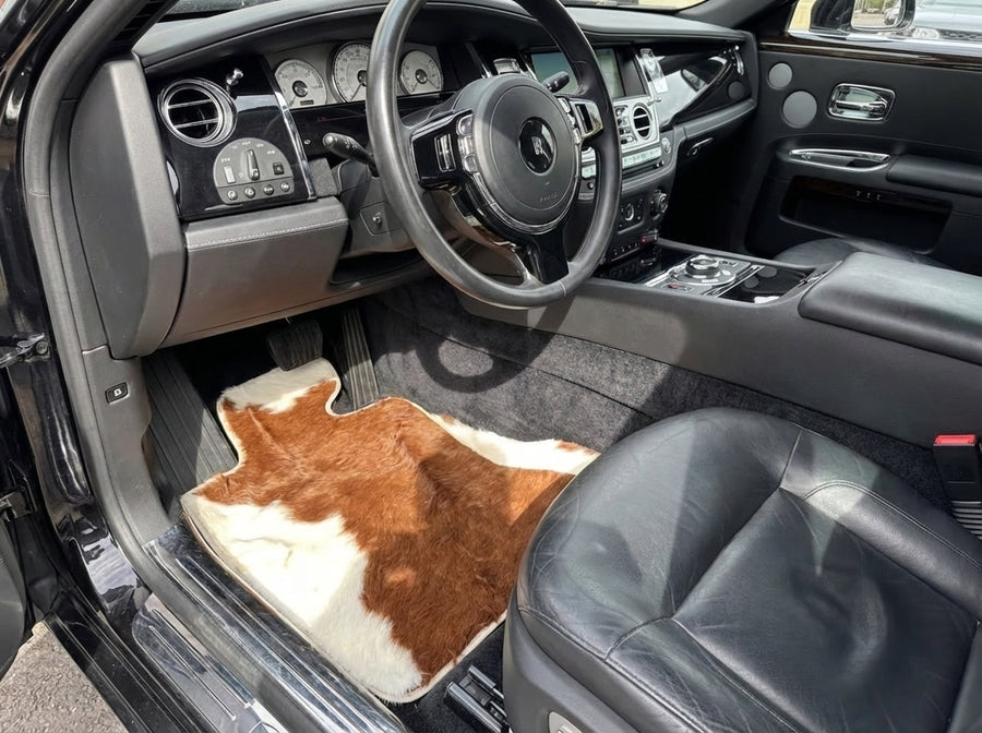 Fußmatten für Rolls Royce Ghost Serie I (2010–2020) Rindsleder