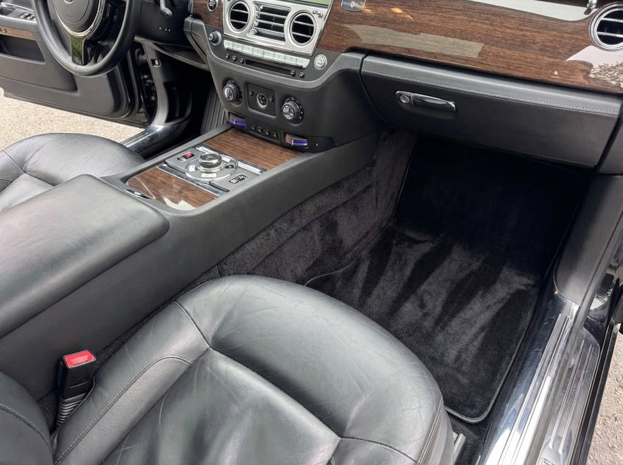 Fußmatten für Rolls Royce Ghost Serie I (2010–2020) Schwarz