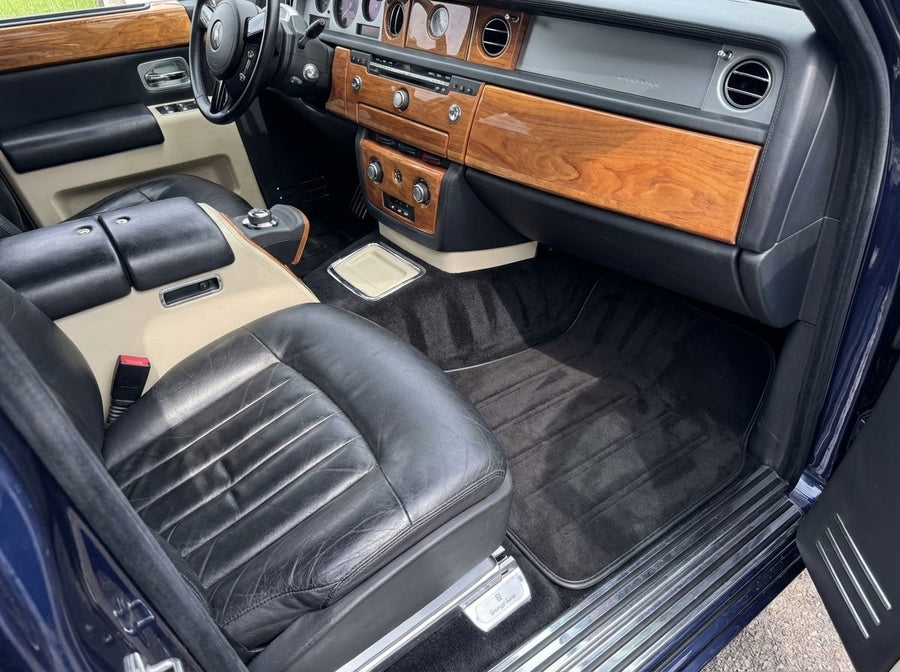 Tapis de voiture Alcantara pour Rolls Royce Black Badge