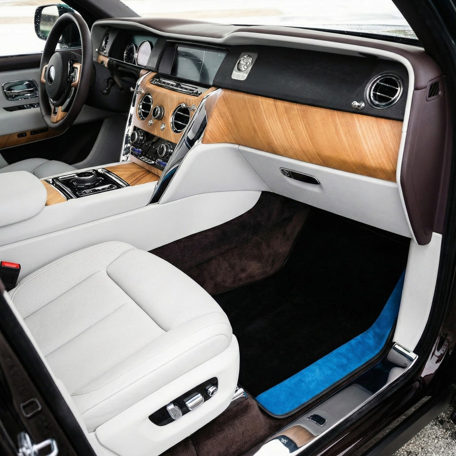 Tappetini per auto Neri Su Misura per Rolls Royce Black