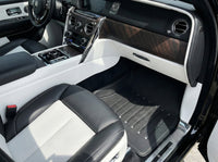 Alfombrillas de cuero para Rolls Royce Black Badge Cullinan RR31 2018-2025 Negro