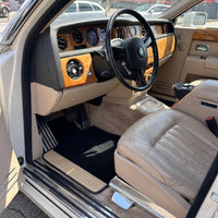 Tapetes de coche personalizados para Rolls Royce Phantom Drophead Coupe con cuero beige