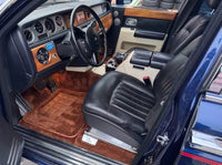 Braune Schaffell-Fußmatten für Rolls Royce Phantom 2003–2016 Er56 Designmarke