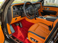 Tappeti per auto per Rolls Royce Cullinan RR31 2018-2025 Rosso