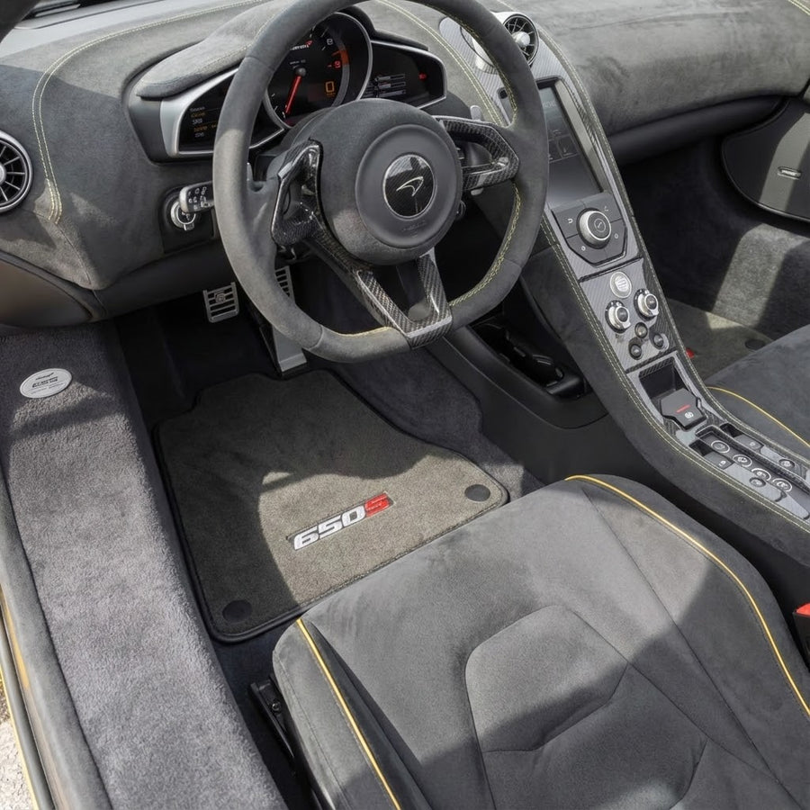 Tappetini Grigi per McLaren 650S Su Misura
