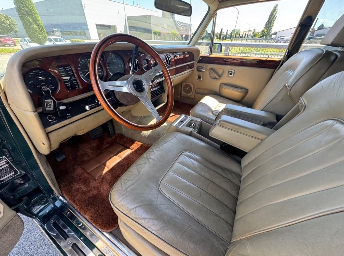 Brown Sheepskin Floor Mats For Rolls Royce Wraith 2013-2023 Er56 Design