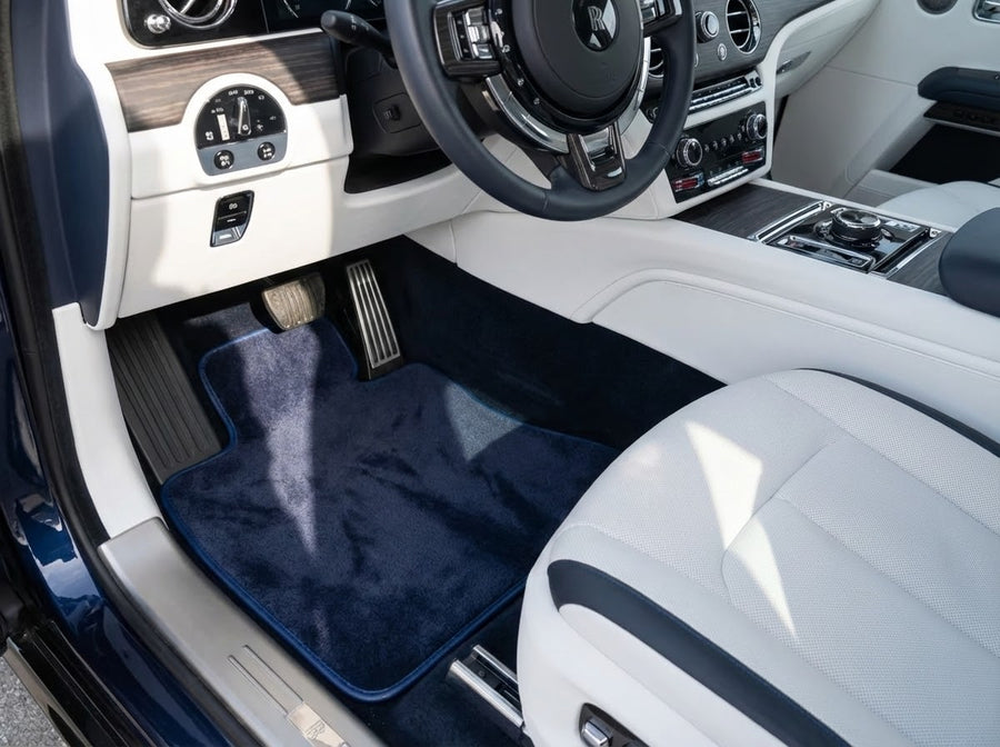 Tappetini per auto per Rolls Royce Spectre (2023-2024) Blu
