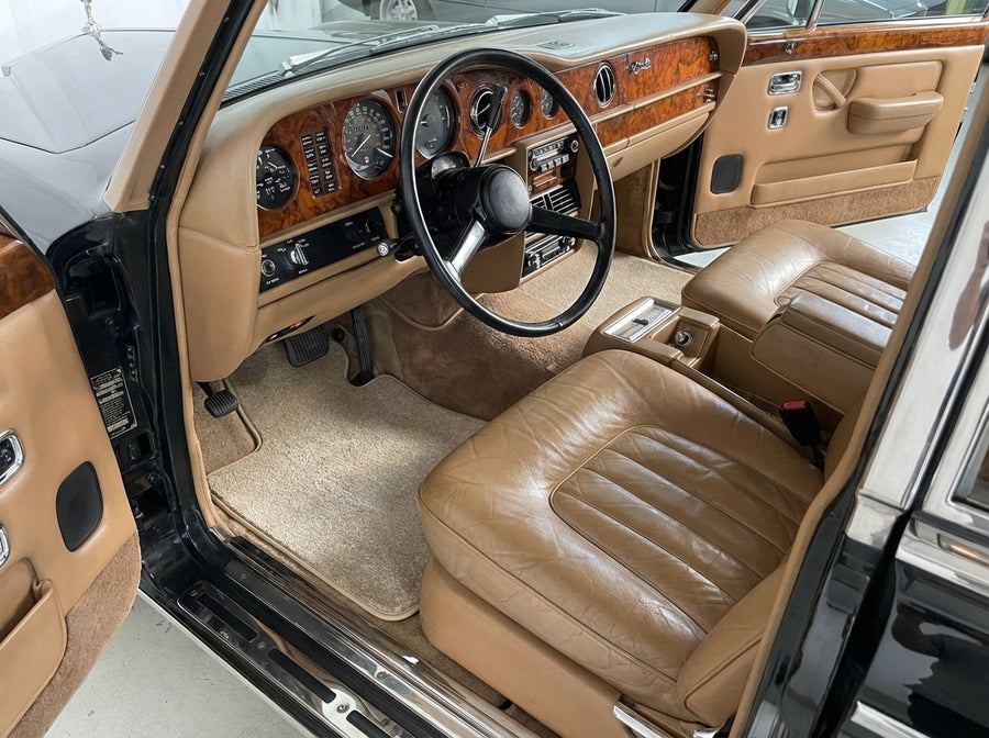 Fußmatten für Rolls Royce Wraith 2013–2023, Beige, Luxusqualität