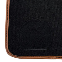 Ginger Color Sheepskin Floor Mats for Rolls-Royce Cullinan (2018-2023) - AutoWin