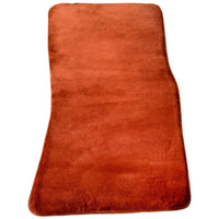 Ginger Color Sheepskin Floor Mats for Rolls-Royce Wraith (2013-2023) - AutoWin