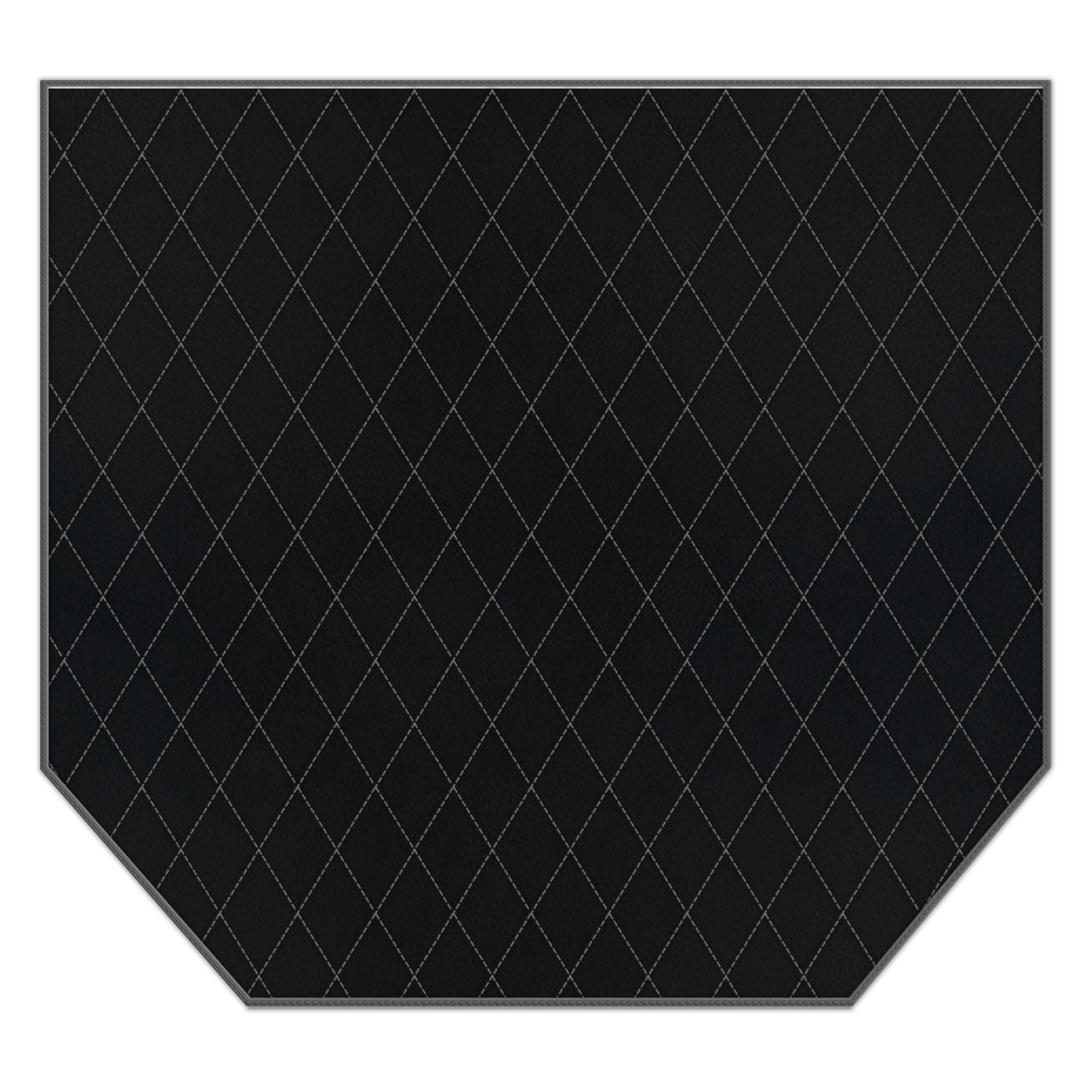 Tappetini per auto neri per Ferrari 360 Modena 1999-2005 con pelle Alcantara rossa - AutoWin