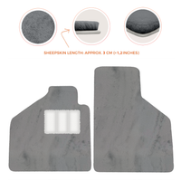 Premium Sheepskin Floor Mats for Lamborghini Aventador (2012-2022)