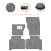 Luxurious Premium Sheepskin Floor Mats for Range Rover (2012-2022)