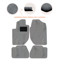 Premium Sheepskin Floor Mats for Land Rover Freelander (1997-2003)