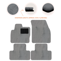 Premium Sheepskin Floor Mats for Range Rover Vehicles (2012-2022)