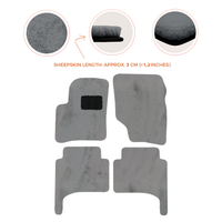 Premium Quality Sheepskin Floor Mats for Porsche 550 (1953-1956)