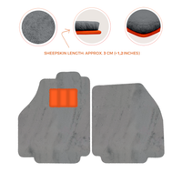 Premium Sheepskin Floor Mats for Ferrari 488 Spider (2016-2022)