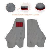 Luxury Sheepskin Floor Mats for Lamborghini Urus (2018-2026)