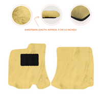 Premium Sheepskin Floor Mats for Bentley Arnage RL (1998-2009)