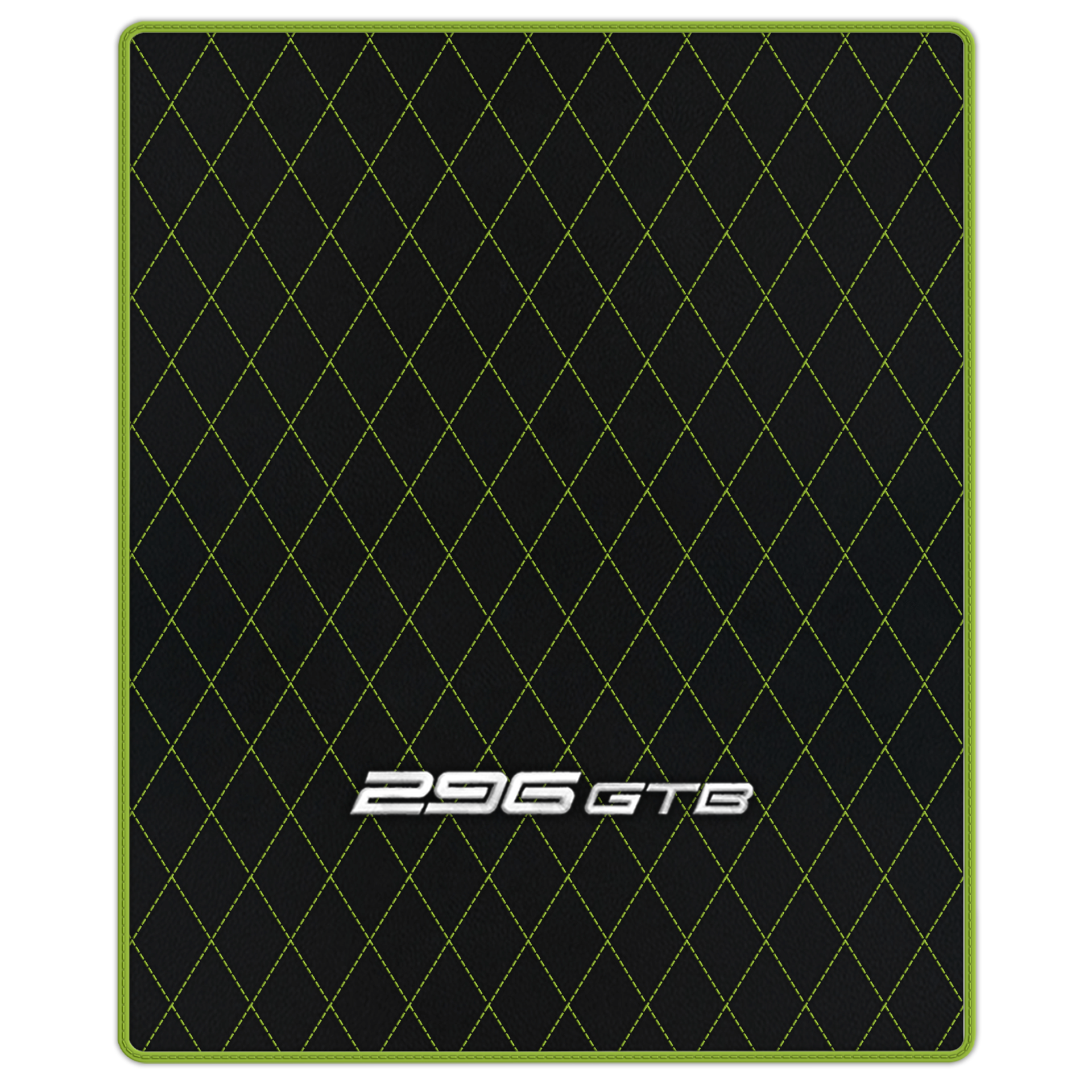 Premium Custom Black Leather Floor Mats for Ferrari FF (2011-2016)