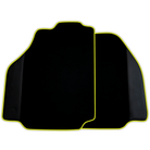 Custom Black Floor Mats for Ferrari 458 Speciale (2012-2015) With Leather | Various Trim Colors