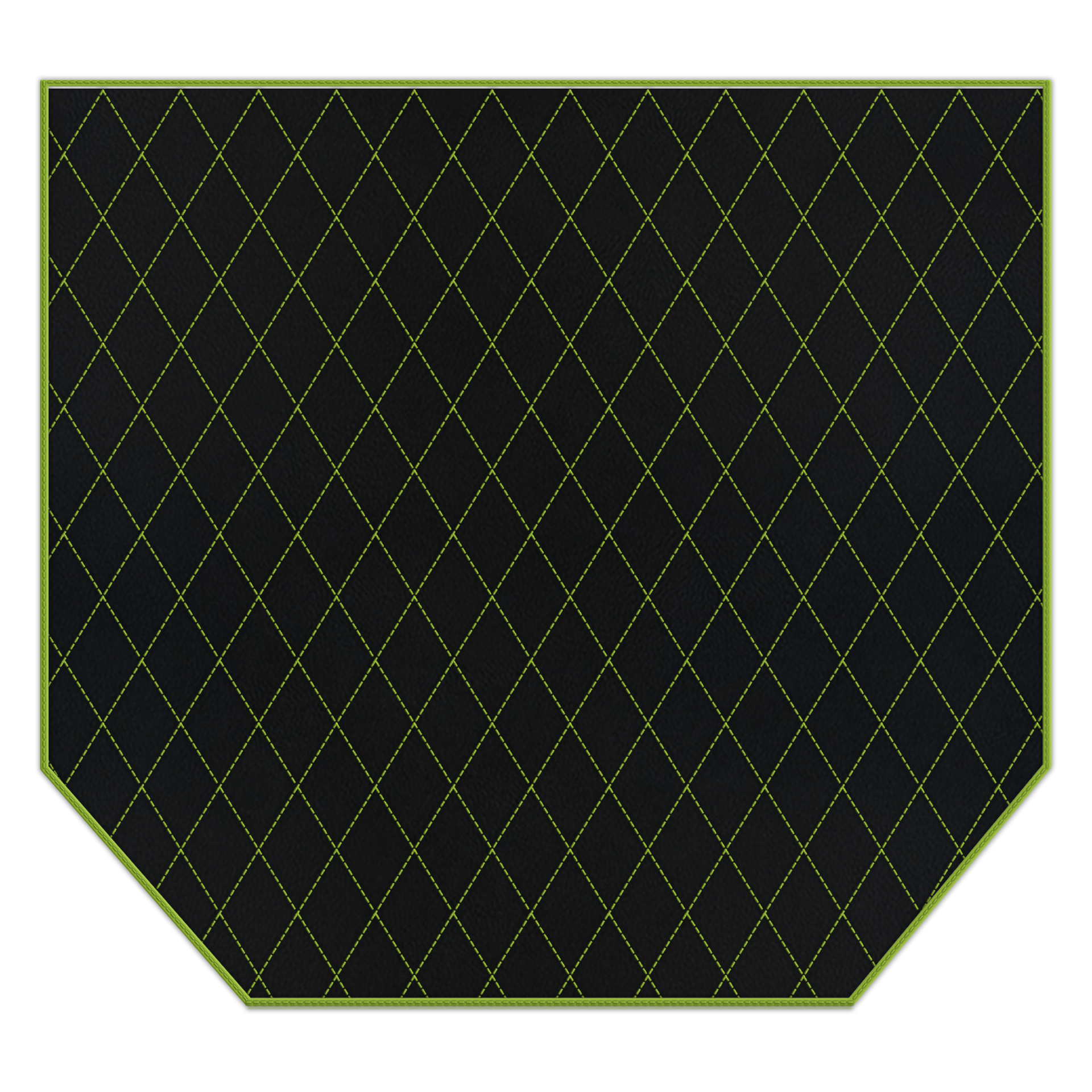 Tappetini per auto neri per Ferrari 360 Modena 1999-2005 con pelle Alcantara rossa - AutoWin