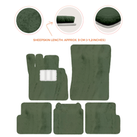 Premium Sheepskin Floor Mats for Ferrari 296 GTS (2022-2025)