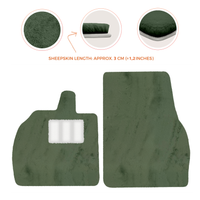 Luxury Sheepskin Floor Mats for Lamborghini Revuelto 2024-2025