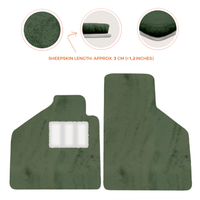 Premium Sheepskin Floor Mats for Lamborghini Aventador (2012-2022)