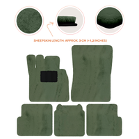 Premium Sheepskin Floor Mats for Ferrari 296 GTS (2022-2025)