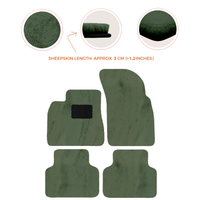 Premium Luxury Sheepskin Floor Mats for Bentley Bentayga 2015-2023