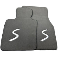 Grey Floor Mats for Mini Cabrio R52 Convertible (2004-2009) - AutoWin
