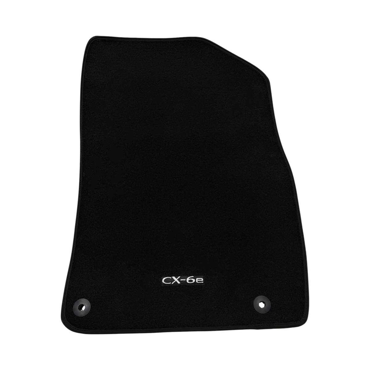 Black Luxury Carpet Car Mats for Mazda CX-6e (2026)
