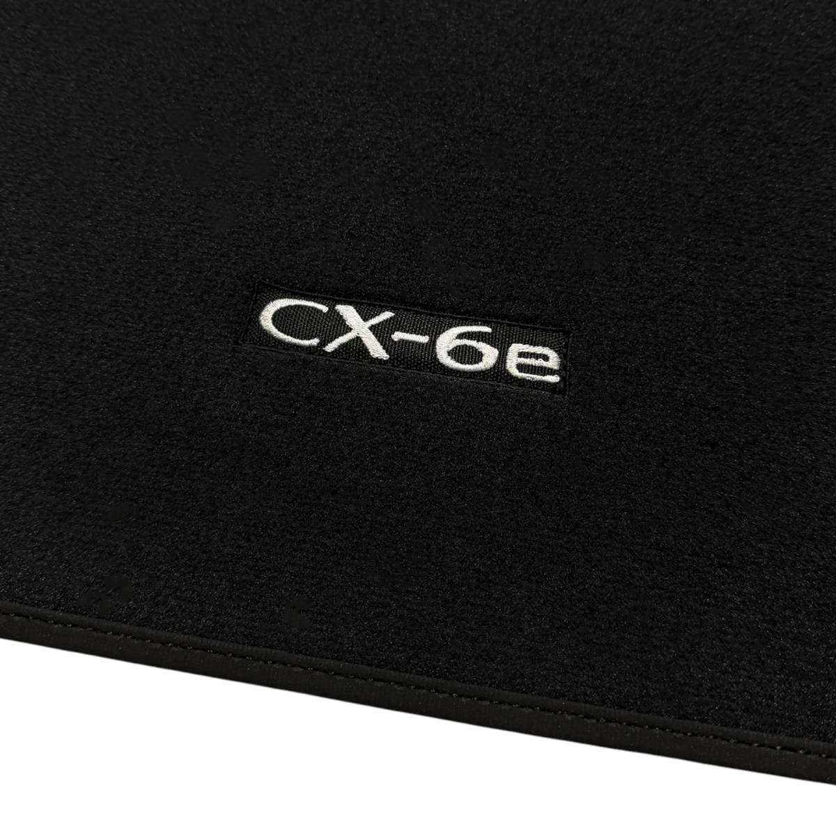 Black Luxury Carpet Car Mats for Mazda CX-6e (2026)