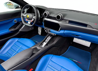 Alfombrillas de coche azul oscuro para Ferrari Portofino (2018-2023) Edición italiana