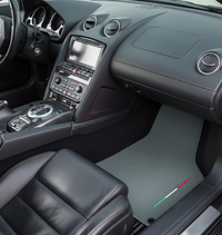 Tappetini per auto Su misura per Lamborghini Gallardo Grigio