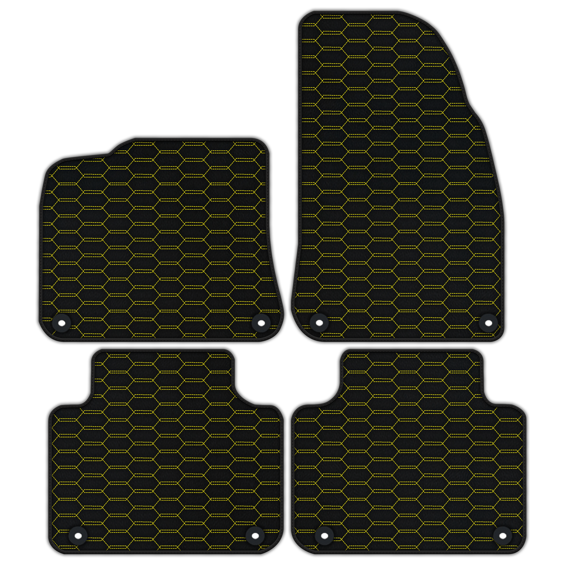 Customizable Leather Floor Mats for Porsche Cayenne (2018-2023)