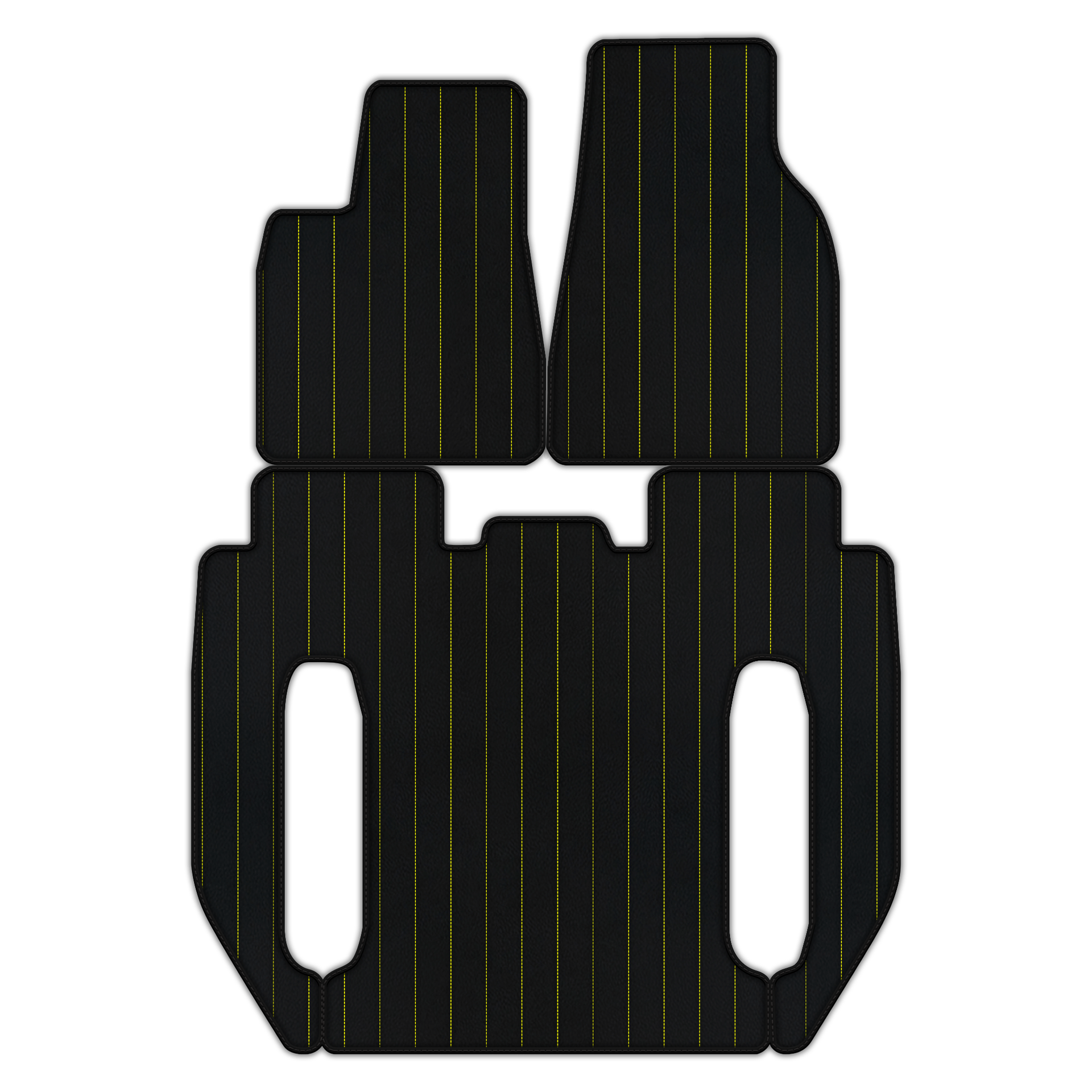 Custom Leather Floor Mats for Tesla Model X (2016-2025)