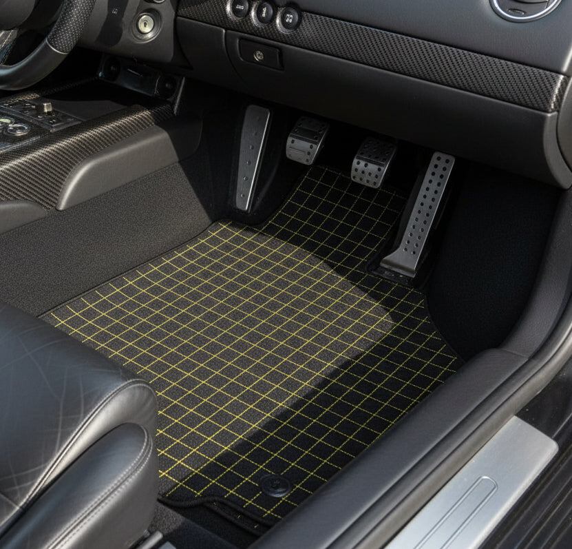 Interior look of floor mats for Lamborghini Murcielago (2001-2010)