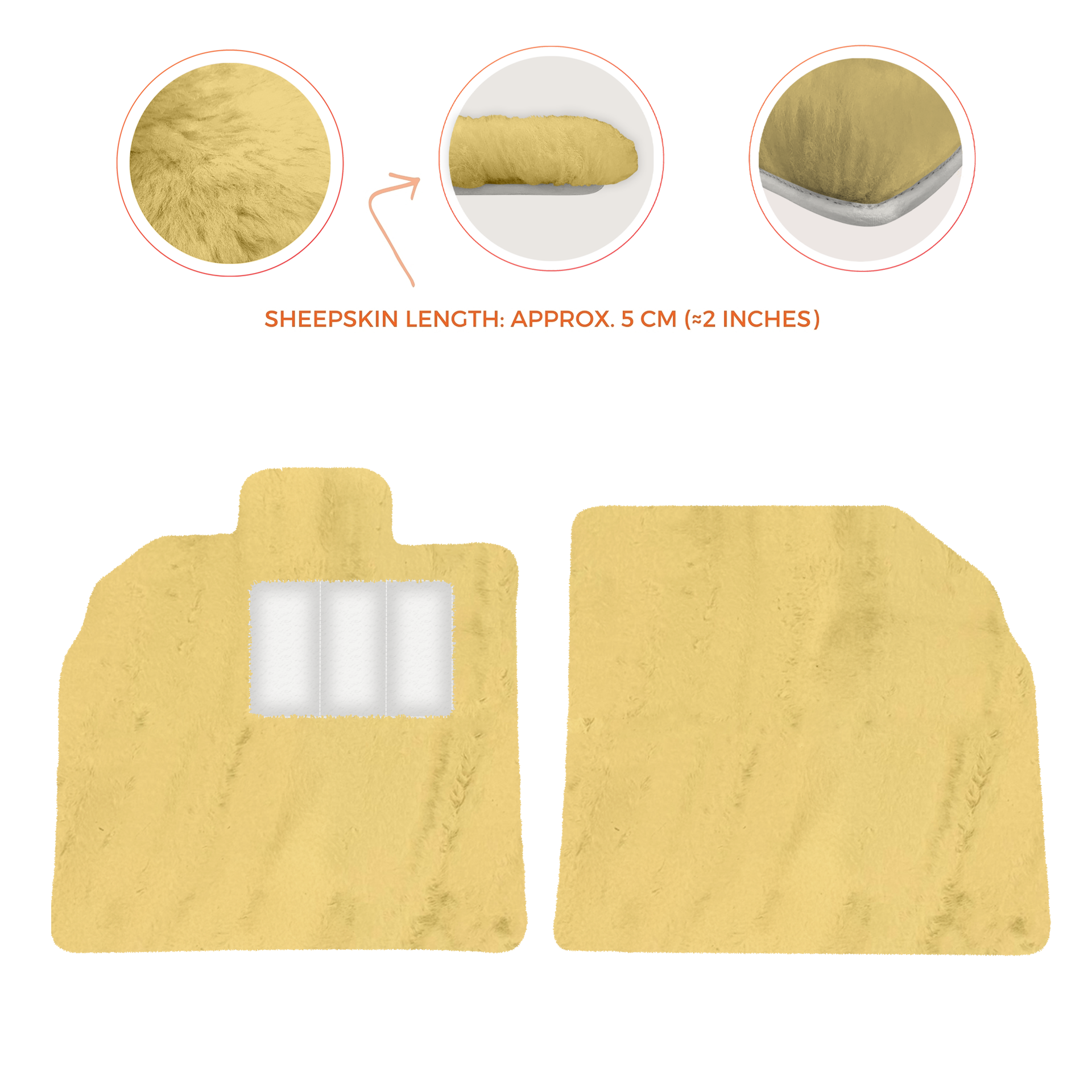 Customizable Black Floor Mats for Lamborghini Aventador SV | Orange Edition - AutoWin.EU