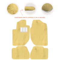 Premium Sheepskin Floor Mats for Land Rover Freelander (1997-2003)