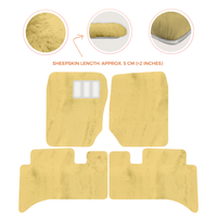 Premium Sheepskin Floor Mats for Range Rover Sport L460 (2022-2024)