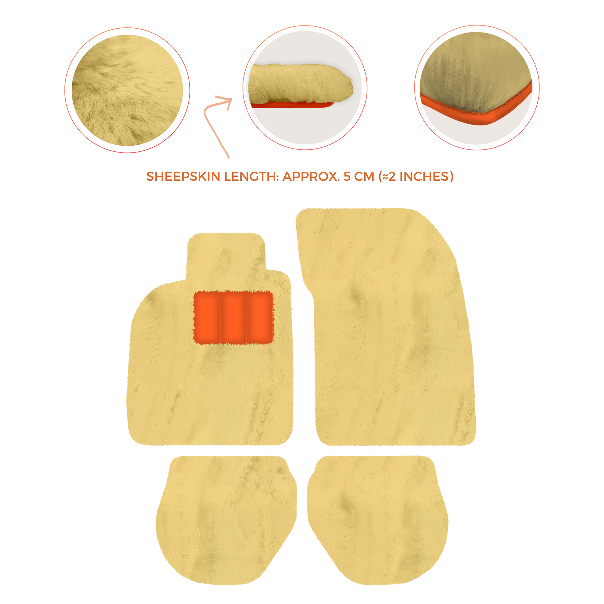 Tapis de voiture bleu foncé pour Porsche 993 (1994-1998) - AutoWin