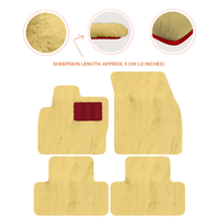 Premium Sheepskin Floor Mats for Range Rover Vehicles (2012-2022)