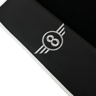 Black Floor Mats for Mini Cooper / One Electric (2020-2023) with Leather | White Trim - AutoWin