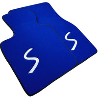 Blue Floor Mats for Mini Cooper / One F55 5-Doors (2015-2023) - AutoWin