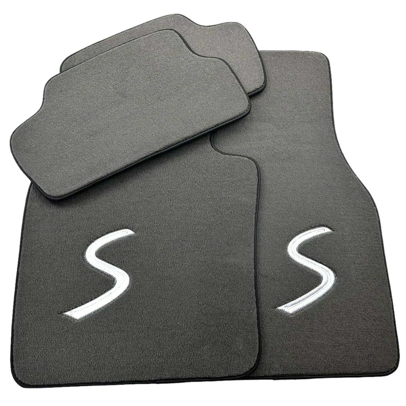 Grey Floor Mats for Mini Cooper/One R50 (2001-2007) - AutoWin