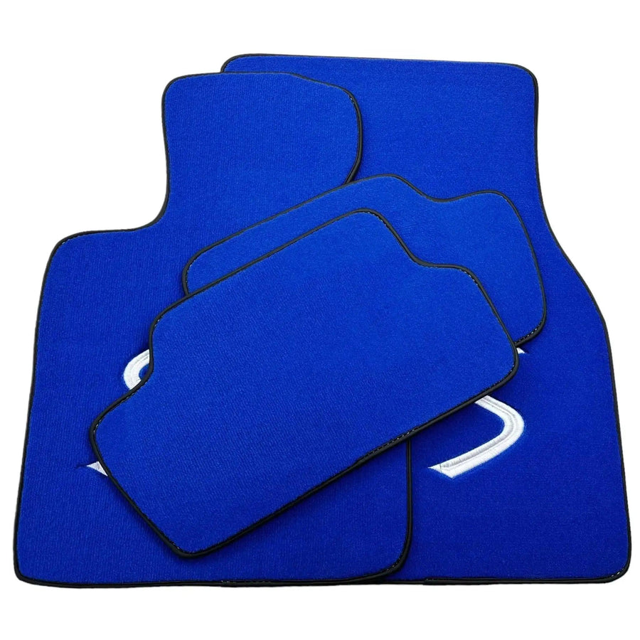 Blue Floor Mats for Mini Cooper/One R50 (2001-2007) - AutoWin