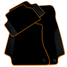 Customizable Black Floor Mats For Mercedes Benz A-Class W177 Sedan (2019-2023)